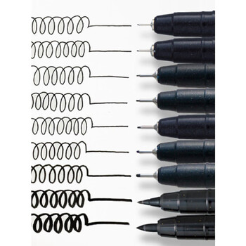 吴竹(KURETAKE)进口防水防酒精勾线笔签字笔绘图笔水笔漫画设计艺考黑色02针管笔CNM-02-010 吴竹(KURETAKE)进口防水防酒精勾线笔签字笔绘图笔水笔漫画设计艺考黑色02针管笔CNM-02-010