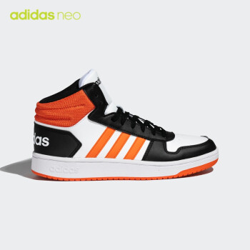 adidas阿迪达斯官网neo HOOPS 2.0 MID男子中帮篮球文化运动鞋FW5996 亮 