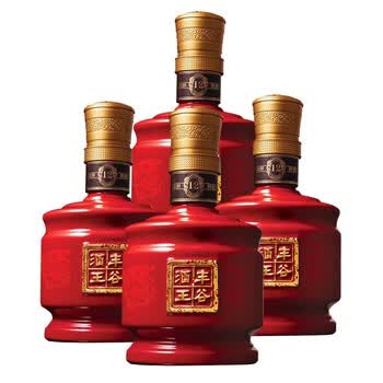 丰谷旗舰店丰谷酒业丰谷酒王十二12酒浓香型四川白酒48度478ml4整箱装
