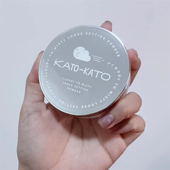 【新款】kato散粉定妆散粉防汗不脱妆珠光遮瑕平价蜜粉哑光散粉饼