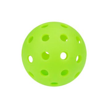 雅望匹克球40孔室内室外专业比赛训练洞洞球体育用品绿色皮克球6个装