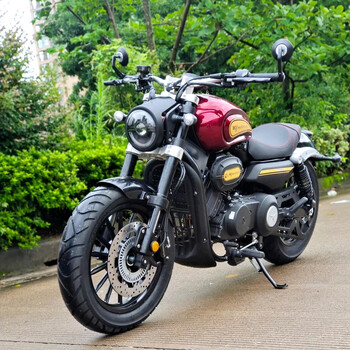 2021珠峰华鹰安吉拉300摩箭v300巡航太子摩托车复古太子机车防金吉拉