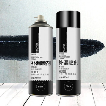 特可丽防水补漏喷剂 屋顶补漏外墙防漏沥青堵王防水涂料 透明色(太酷)