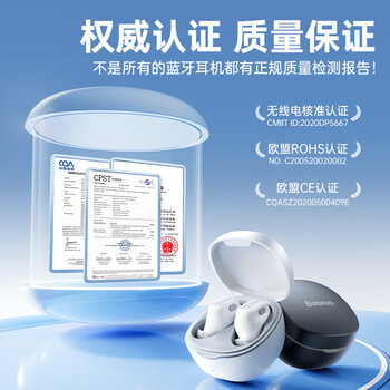 倍思WM01升级款 入耳式真无线蓝牙睡眠耳机音乐运动游戏通话降噪低延迟 适用于苹果华为小米 倍思WM01升级款 入耳式真无线蓝牙睡眠耳机音乐运动游戏通话降噪低延迟 适用于苹果华为小米