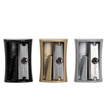 马培德（Maped）单孔合金转笔刀 迷你小号便携铅笔刀 手动铅笔削笔器削笔刀 学生刨笔刀卷笔器 041719CH随机颜色