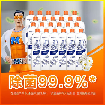 威猛先生 洁厕剂整箱装 480g*24瓶 洁厕灵 洁厕液量大耐用 强力除垢