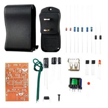 诺然套件 手机USB充电器套件5V开关型稳压电源电子DIY焊接练习散件WK-56-1 诺然套件 手机USB充电器套件5V开关型稳压电源电子DIY焊接练习散件WK-56-1