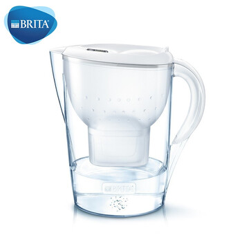 
                                        
                                                                                碧然德（BRITA）过滤净水器 家用滤水壶 净水壶 Marella 海洋系列 3.5L（白色）                