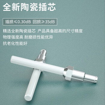 广昌兴（G.C.X）电信级万兆多模光纤跳线 LC-LC OM4 单工1个芯 2米 阻燃低烟无卤 数据中心机房专用