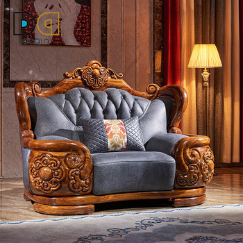 乌金木沙发真皮沙发头层牛皮沙发欧式美式现代简约别墅大户型客厅家具