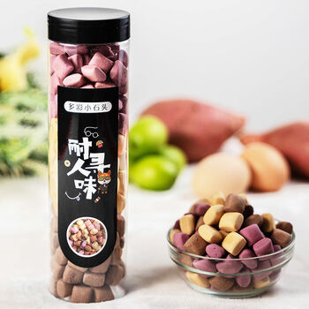 小石头饼干零食小吃休闲食品手工原味巧克力抹茶