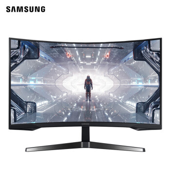 三星（SAMSUNG）32英寸 2K 144Hz 1000R曲面 1ms  HDR10 FreeSync 低蓝光 玄龙骑士 电竞 显示器 C32G54