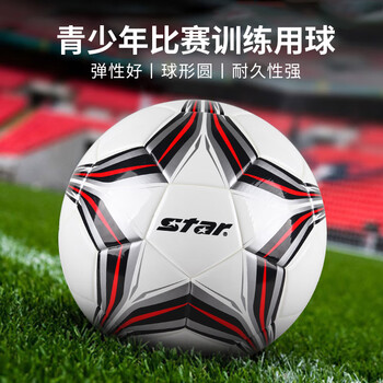 世达(star)足球5号成人青少年训练比赛标准用球PU材质耐磨五号球SB6415C 世达(star)足球5号成人青少年训练比赛标准用球PU材质耐磨五号球SB6415C