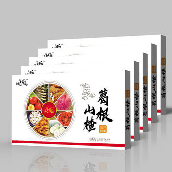 雪涯宝涵妙缘葛根山楂压片糖果降同源食品涵妙缘5盒60粒易吸收