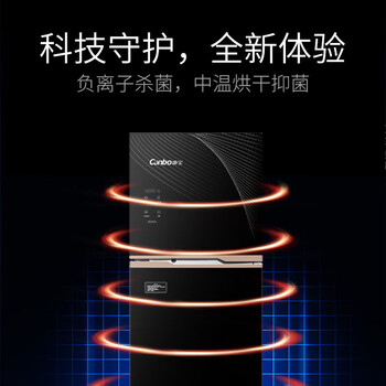 康宝 XDZ300-DS 消毒柜家用立式小型消毒碗柜 高温二星级碗筷刀具厨房
