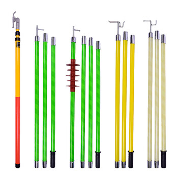 巨成云 拉闸杆 高压拉闸杆 绝缘棒 一套价