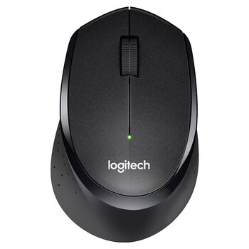 罗技（Logitech）B330无线鼠标 办公鼠标 右手鼠标 企业版 带无线微型接收器 黑色