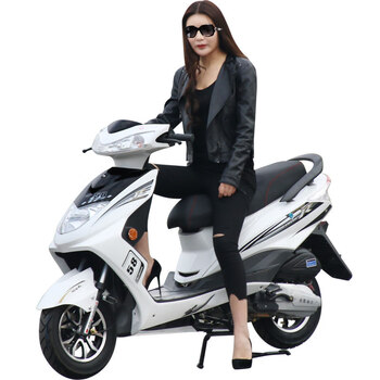 迅鹰踏板摩托车燃油125男女士省油助力车国四电喷可上牌越野车化油器