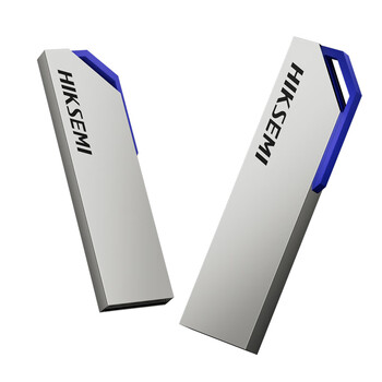 海康威视（HIKVISION）64GB USB3.2U盘大容量 S303金属 读速150MB/s 高速移动u盘 适用华为电脑商务办公学习通用优盘