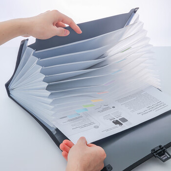 晨光(M&G)AWT90959 A4办公手提风琴包资料包文件包12格 灰色 晨光(M&G)AWT90959 A4办公手提风琴包资料包文件包12格 灰色