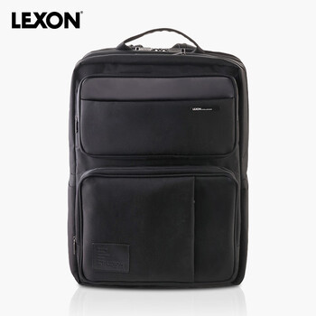 乐上(LEXON)电脑包17.3英寸笔记本大容量男士双肩包多隔层书包旅行包黑色 乐上(LEXON)电脑包17.3英寸笔记本大容量男士双肩包多隔层书包旅行包黑色