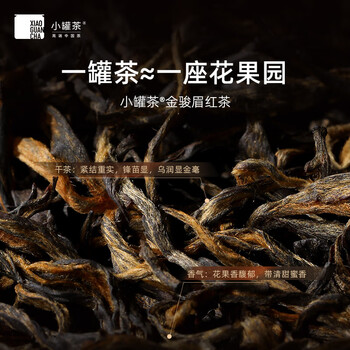 小罐茶 金骏眉红茶 40g(4g*10罐) 金罐 特级茶叶 五重花果香 花果香馥郁