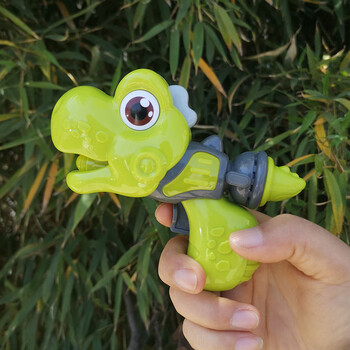 鲨鱼声光玩具枪儿童卡通恐龙发光枪男孩女孩宝宝萌趣电动枪可爱棘龙枪