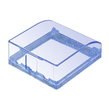 86型粘贴式电插座防护罩防水罩卫生间插座开关防水盒插头保护盖子蓝色