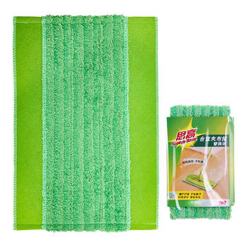 3M思高 F5夹布平板拖把原装替换布 1片装 3M思高 F5夹布平板拖把原装替换布 1片装