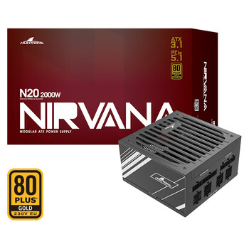 长城（Great Wall）额定2000W N20金牌全模 ATX3.1电源（原生PCIe5.1接口/编织模组线/智能温控）