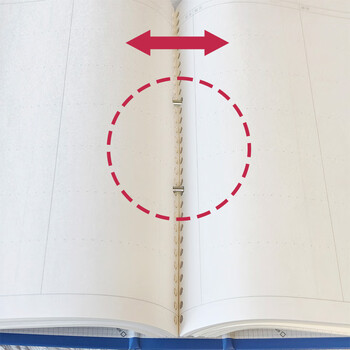 锦宫（KINGJIM）1478GS-2-B双开管式文件夹大容量资料册办公档案资料合同装订收纳 2个装 蓝色