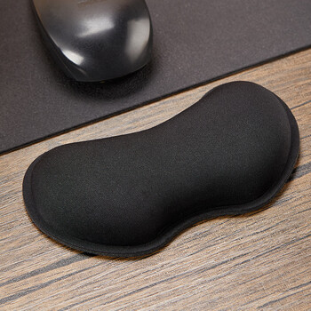 CAPERE(铠雷) 鼠标垫护腕 慢回弹手托手腕垫 电脑办公舒适腕垫手枕 黑色H231 160x85x23mm