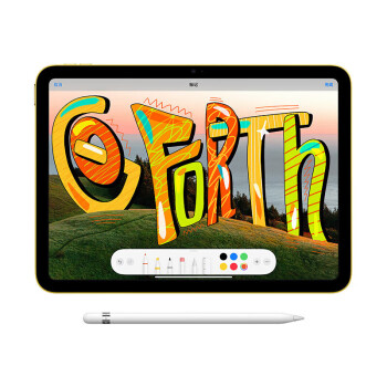 Apple iPad 10.9英寸平板电脑 2022年款（64GB WLAN版/A14芯片/1200万像素/iPadOS MPQ33CH/A）粉色*企业专享