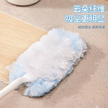 Little seal日本静电除尘掸一次性家用车用鸡毛掸子清洁扫车擦灰吸灰扫灰神器