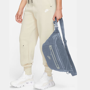 耐克男女腰包 单肩包斜挎包胸包休闲包DN2556-493 灰蓝