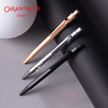 凯兰帝（CARAN  d'ACHE）圆珠笔签字笔瑞士卡达 849复古纹原色系列 商务办公送礼男女生礼物 849069