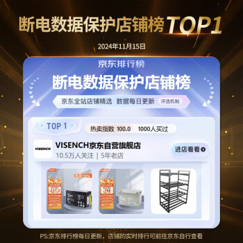 VISENCH威神BE2200 ups不间断电源2200VA/1200W家用办公电脑稳压应急备用ups电源【内置双电池】