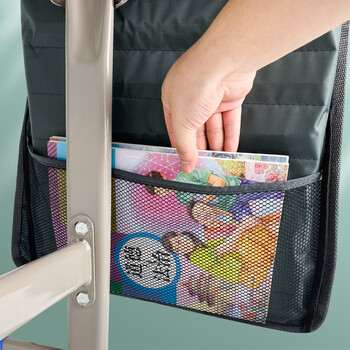 金得利10层12格课桌挂书袋收纳袋书桌挂袋大容量桌边书袋侧面收纳袋初中高中生书挂袋收纳神器灰色DC1926 金得利10层12格课桌挂书袋收纳袋书桌挂袋大容量桌边书袋侧面收纳袋初中高中生书挂袋收纳神器灰色DC1926