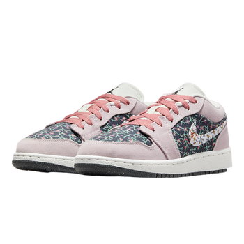 耐克(nike)air jordan 1 low aj1粉色 小碎花 低帮篮球鞋fj3445-001 f