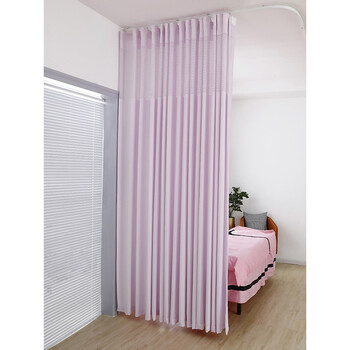 美容院遮挡窗帘 定制隔断帘高精密不透人隔帘医院专用养生馆床帘拉帘