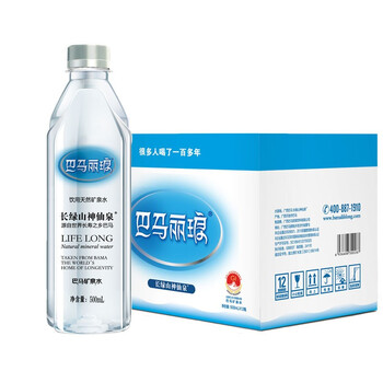 巴马丽琅LIFE LONG 巴马丽琅 长绿山神仙泉天然矿泉水 500ml*12礼盒装 巴马丽琅LIFE LONG 巴马丽琅 长绿山神仙泉天然矿泉水 500ml*12礼盒装