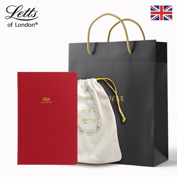 Filofax&Letts联名款英国进口记事本ICON图标系列定页笔记本中号红色日记型内页本090141 Filofax&Letts联名款英国进口记事本ICON图标系列定页笔记本中号红色日记型内页本090141