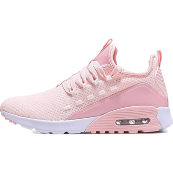 鸿星尔克 女运动鞋女 2019夏季新品 舒适缓震减压半掌气垫鞋女跑鞋 嫩