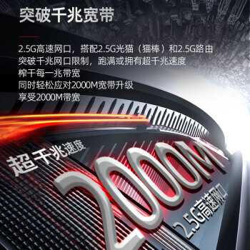 兮克PoE交换机SKS1200-4GPY2XF-P 4个2.5G口+2个万兆口非管理型家用监控分线器