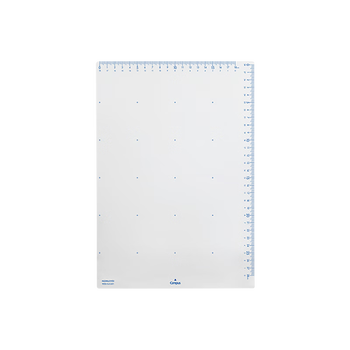 国誉(KOKUYO)学生办公用带尺刻度垫板Campus可夹纸垫板 A4/透明 1个 WSG-SJC201T