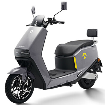 雪辰金钢650s高速电动摩托车65kmh电瓶车可装60v外卖锂电池灰色72v32a