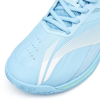 李宁(LI-NING)羽毛球鞋影速SE男女款减震回弹专业运动训练鞋 浪花蓝/标准白 43 李宁(LI-NING)羽毛球鞋影速SE男女款减震回弹专业运动训练鞋 浪花蓝/标准白 43