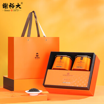 谢裕大茶叶祁红毛峰祁门红茶一级红顶1000经典礼盒240g茶叶礼盒送礼推荐 谢裕大茶叶祁红毛峰祁门红茶一级红顶1000经典礼盒240g茶叶礼盒送礼推荐