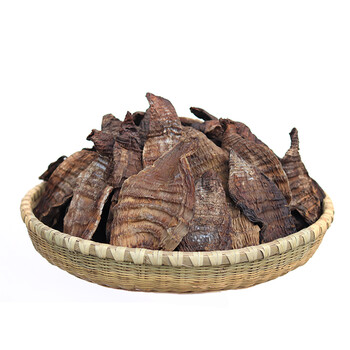 500g烟笋干湖南特产农家自制烟笋片干货烟熏笋干竹笋干散装 正宗烟