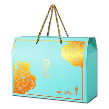 红色手提袋薯片零食盒装休闲组合装小吃员工男女朋友盛勤衡 锦礼天空